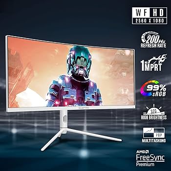 【美品】湾曲ウルトラワイドモニター 30インチ 200Hz 2560x1080 Amazon.co.jp: ゲーミングモニター 200Hz 30インチ ウルトラ